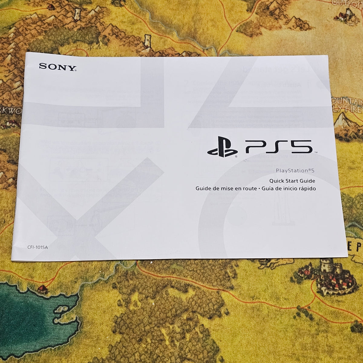 072: PS5 Quick Start Guide