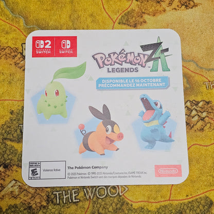 089: Pokemon Z-A Countertop Mini Signage