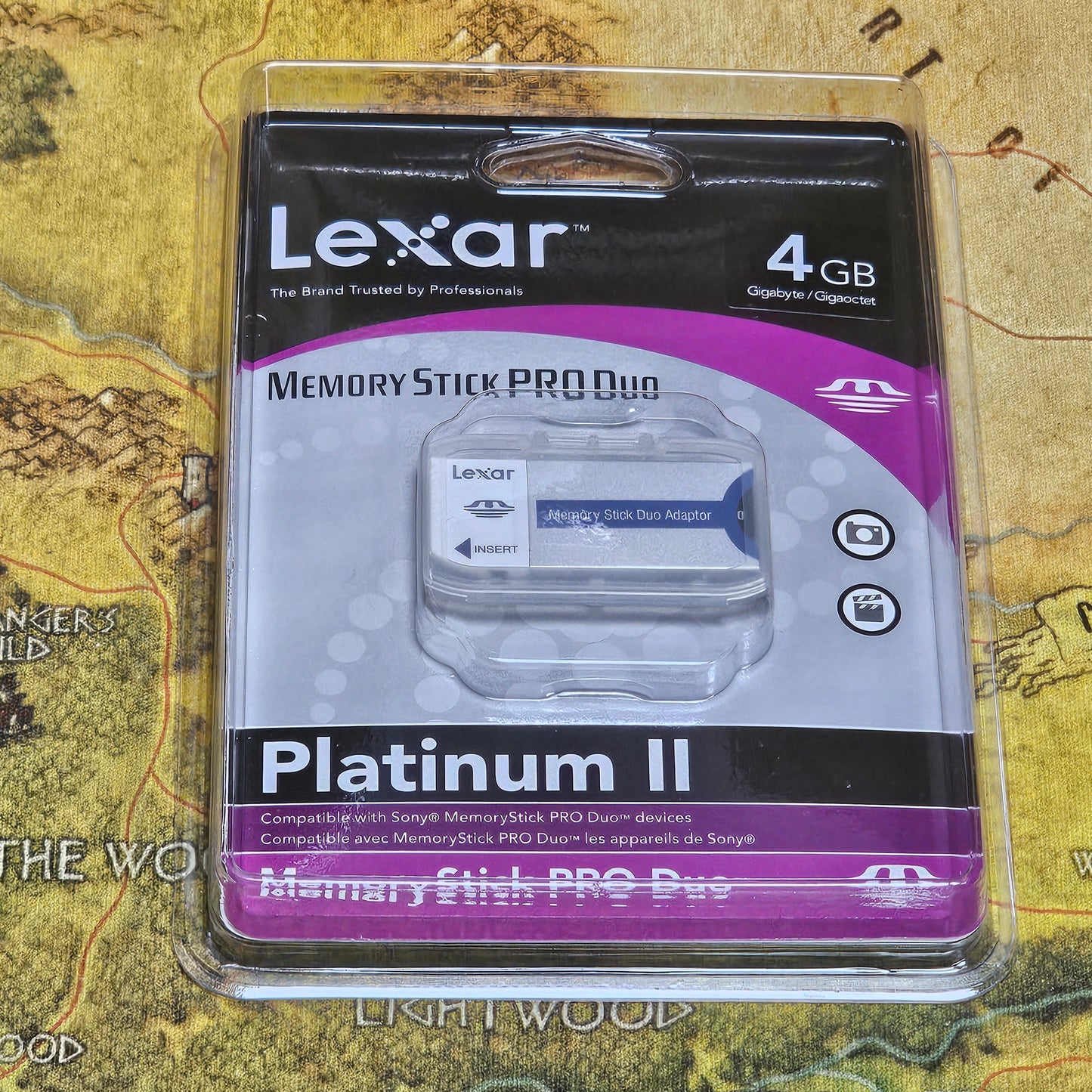 050: Lexar 4GB Platinum II Memory Stick PRO Duo