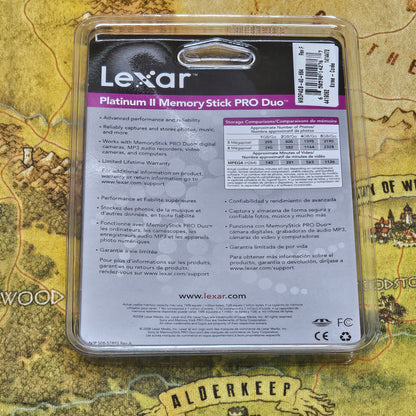050: Lexar 4GB Platinum II Memory Stick PRO Duo