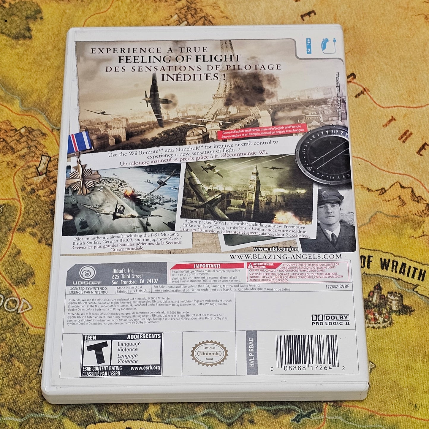 128:  Blazing Angels: Squadrons of WWII - Wii