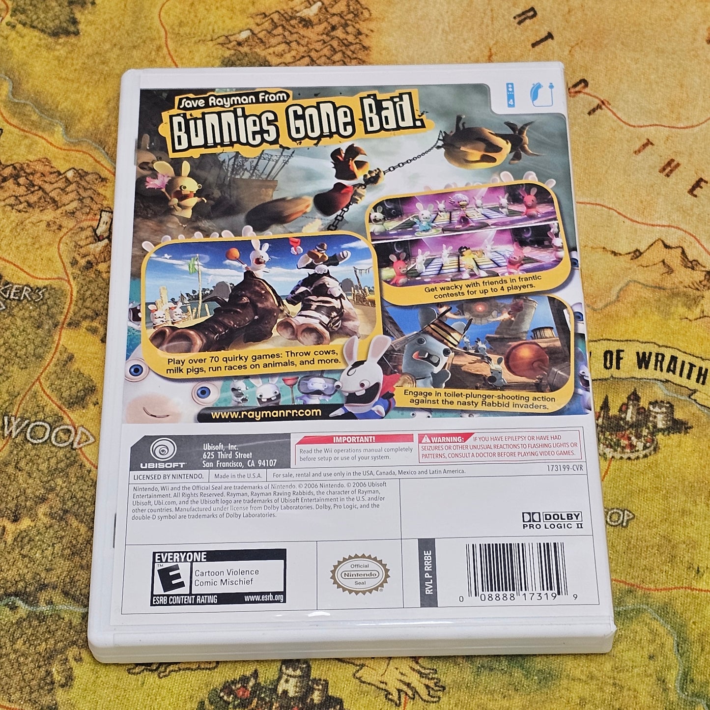 130: Rayman Raving Rabbids - Wii
