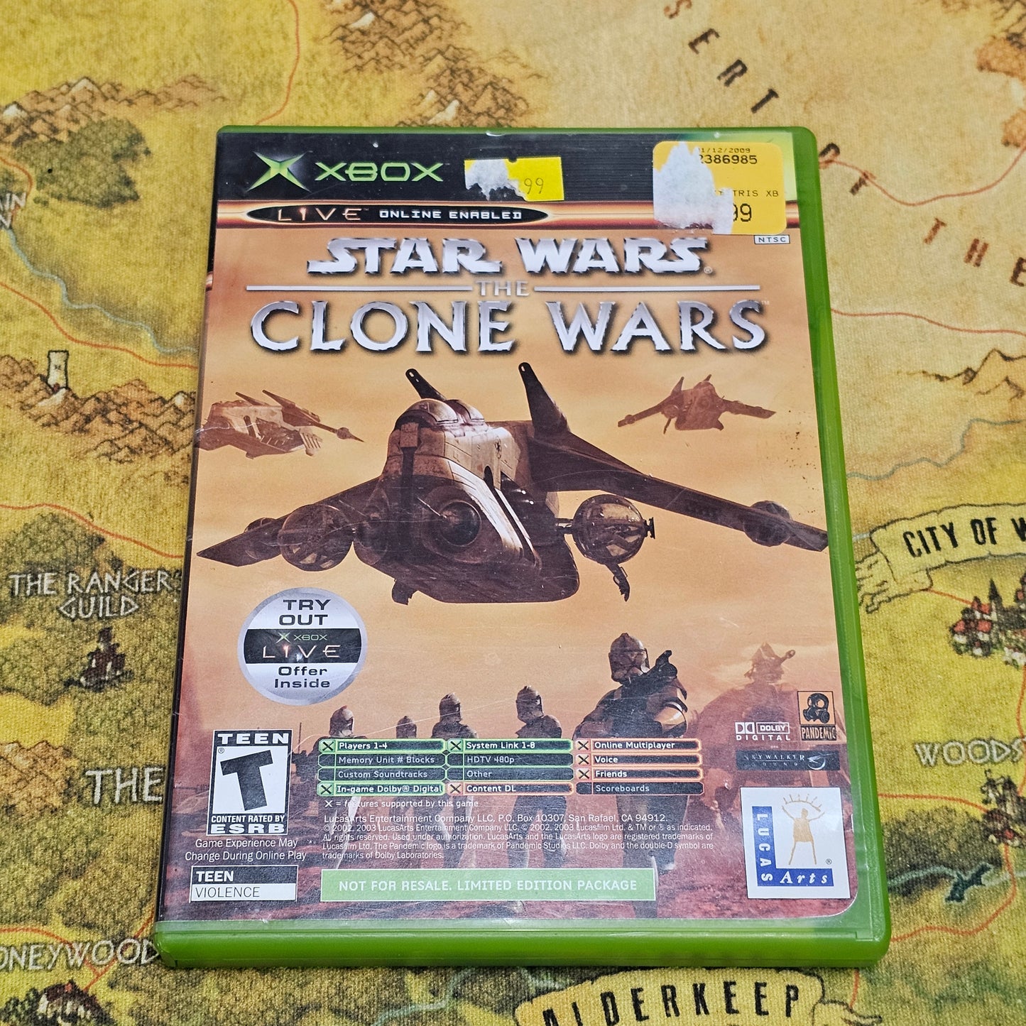 121: Star Wars Clone Wars / Tetris Worlds - XBox