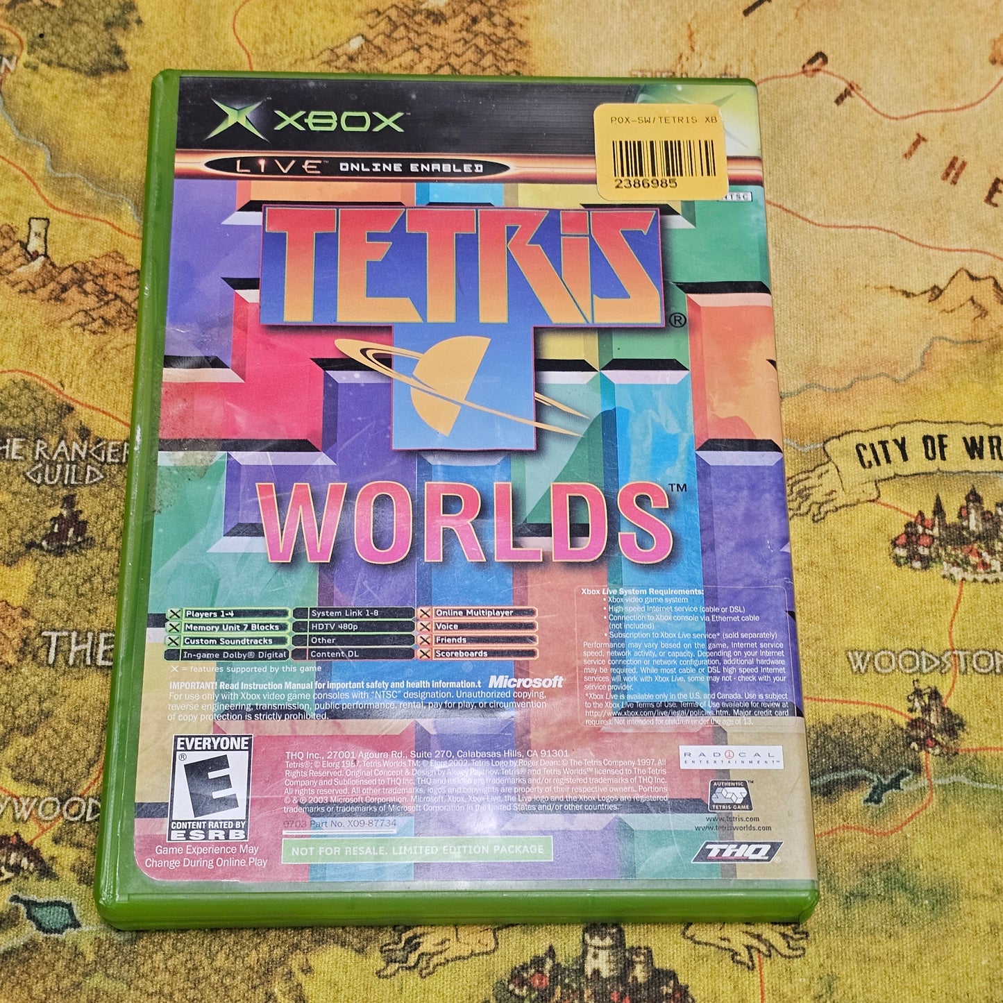 121: Star Wars Clone Wars / Tetris Worlds - XBox