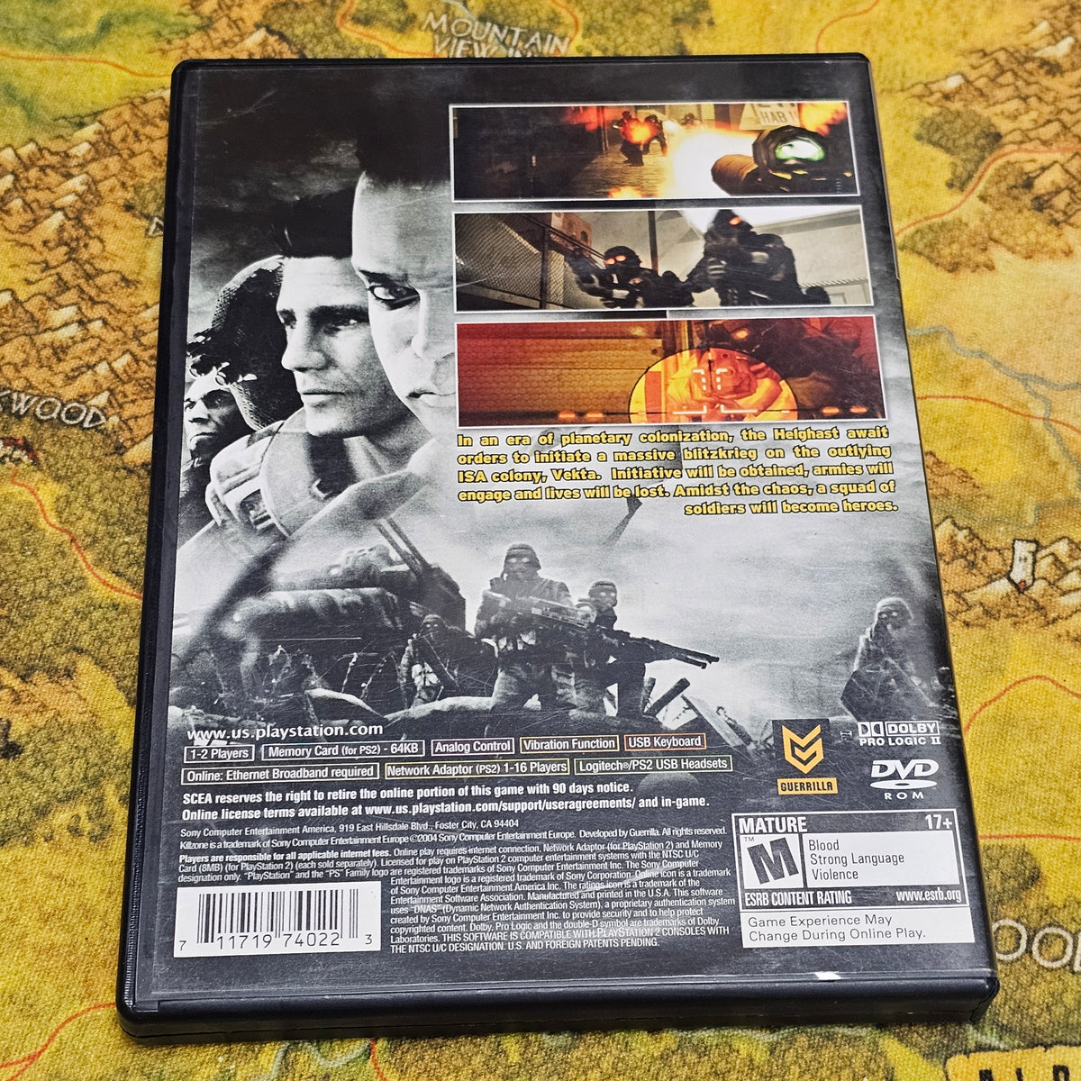 101: Killzone - PS2
