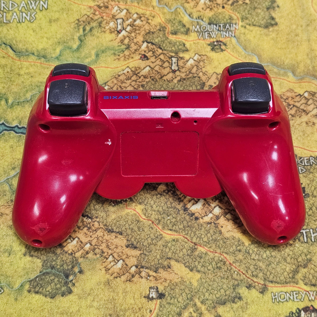 107: Red PS3 Controller