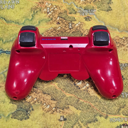107: Red PS3 Controller