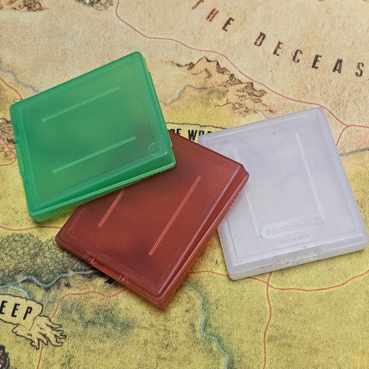 090: Game Boy Cases x 3