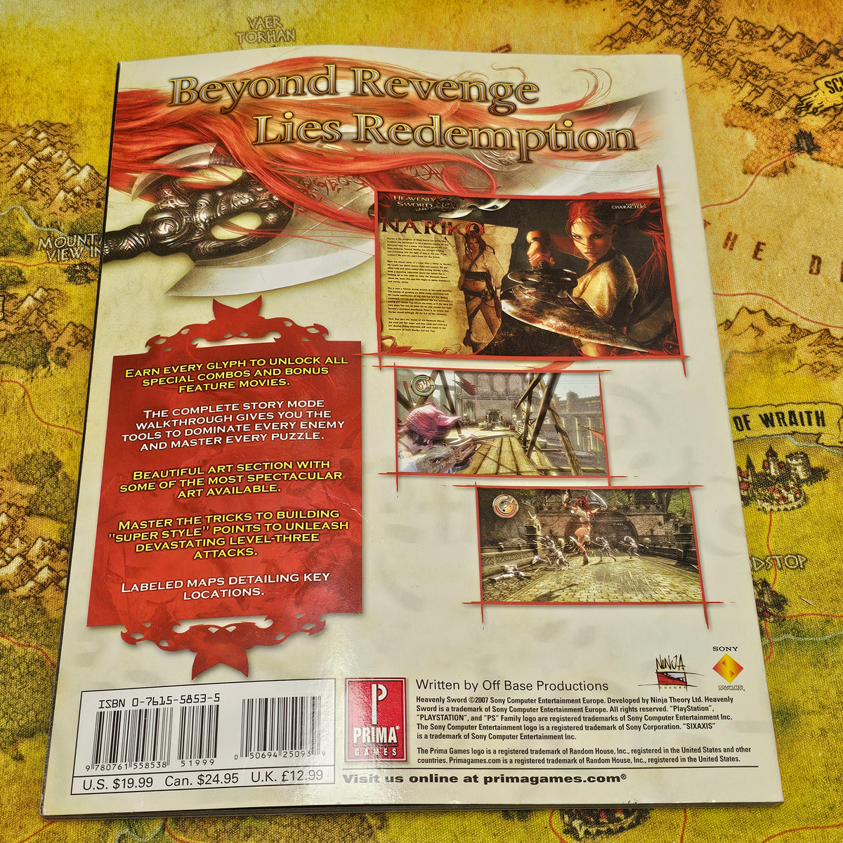 088: Heavenly Sword Official Game Guide
