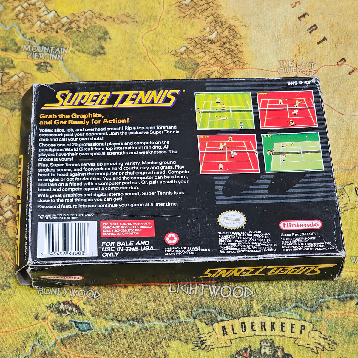 064: Super Tennis - SNES