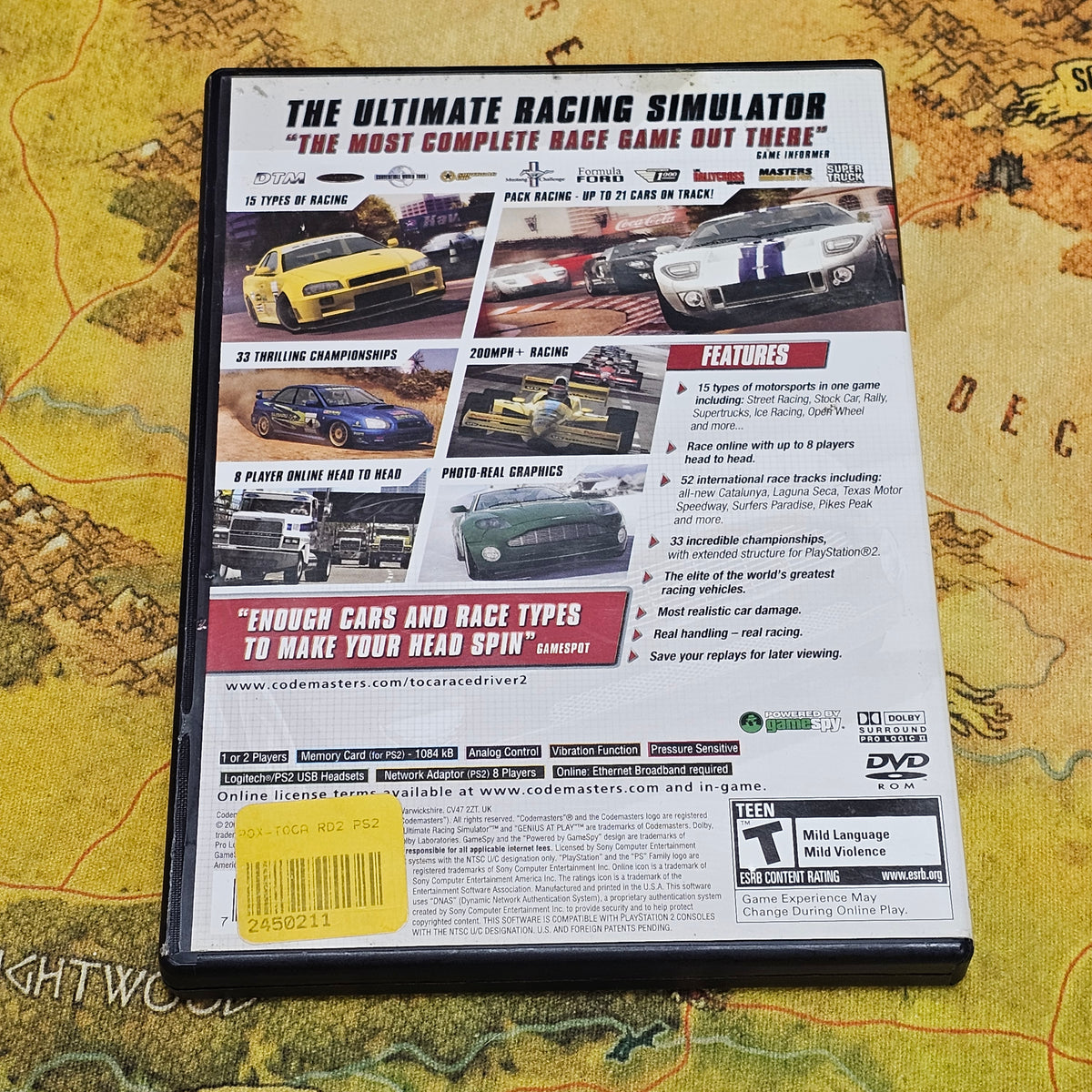044: TOCA Race Driver 2: The Ultimate Racing Simulator - PS2