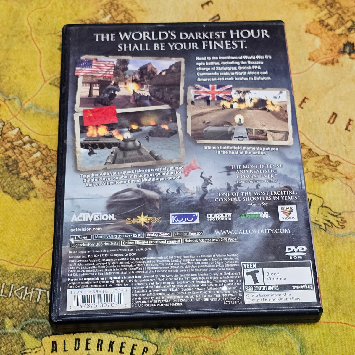 041: Call of Duty: Finest Hour - PS2