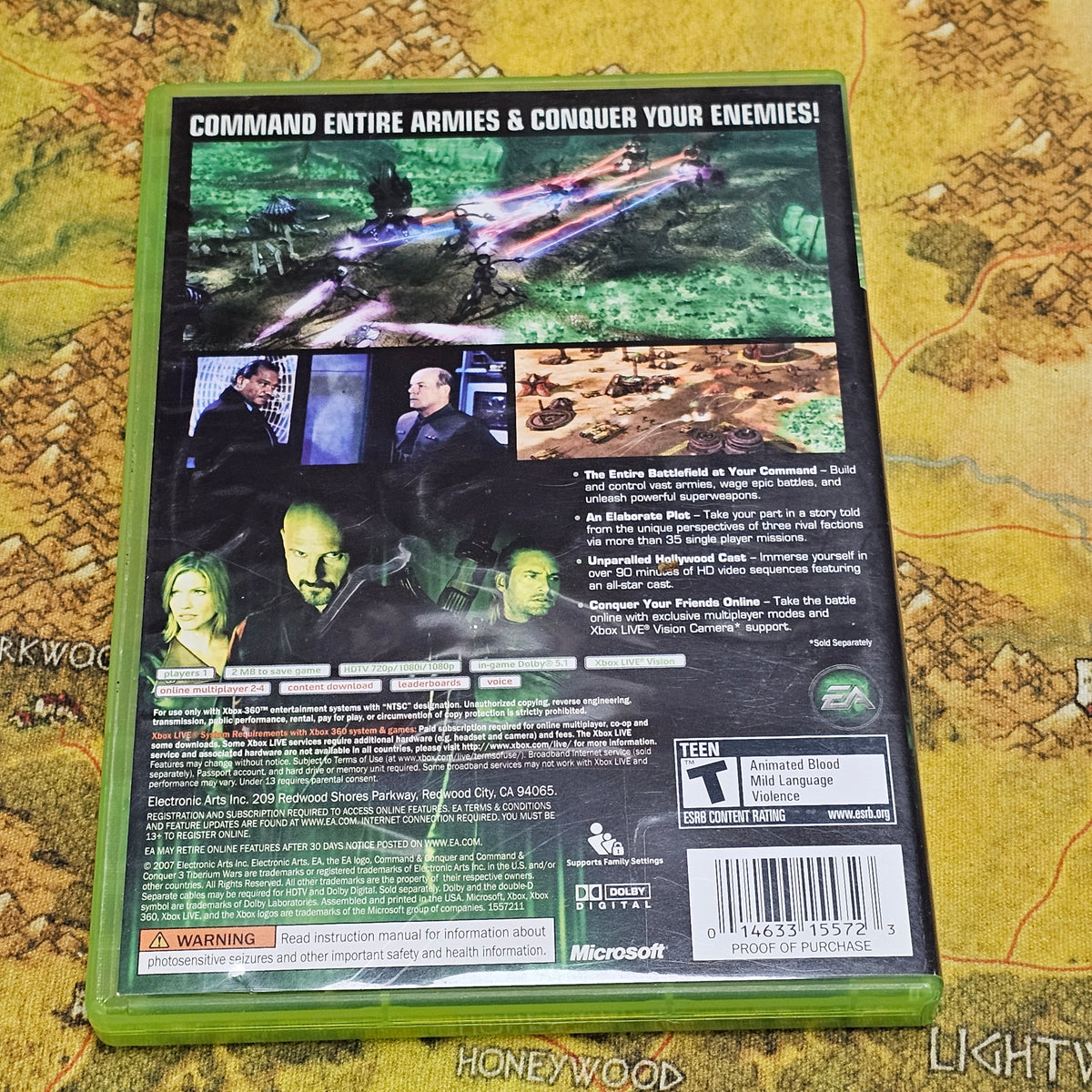 034: Command & Conquer 3: Tiberium Wars - XBox 360