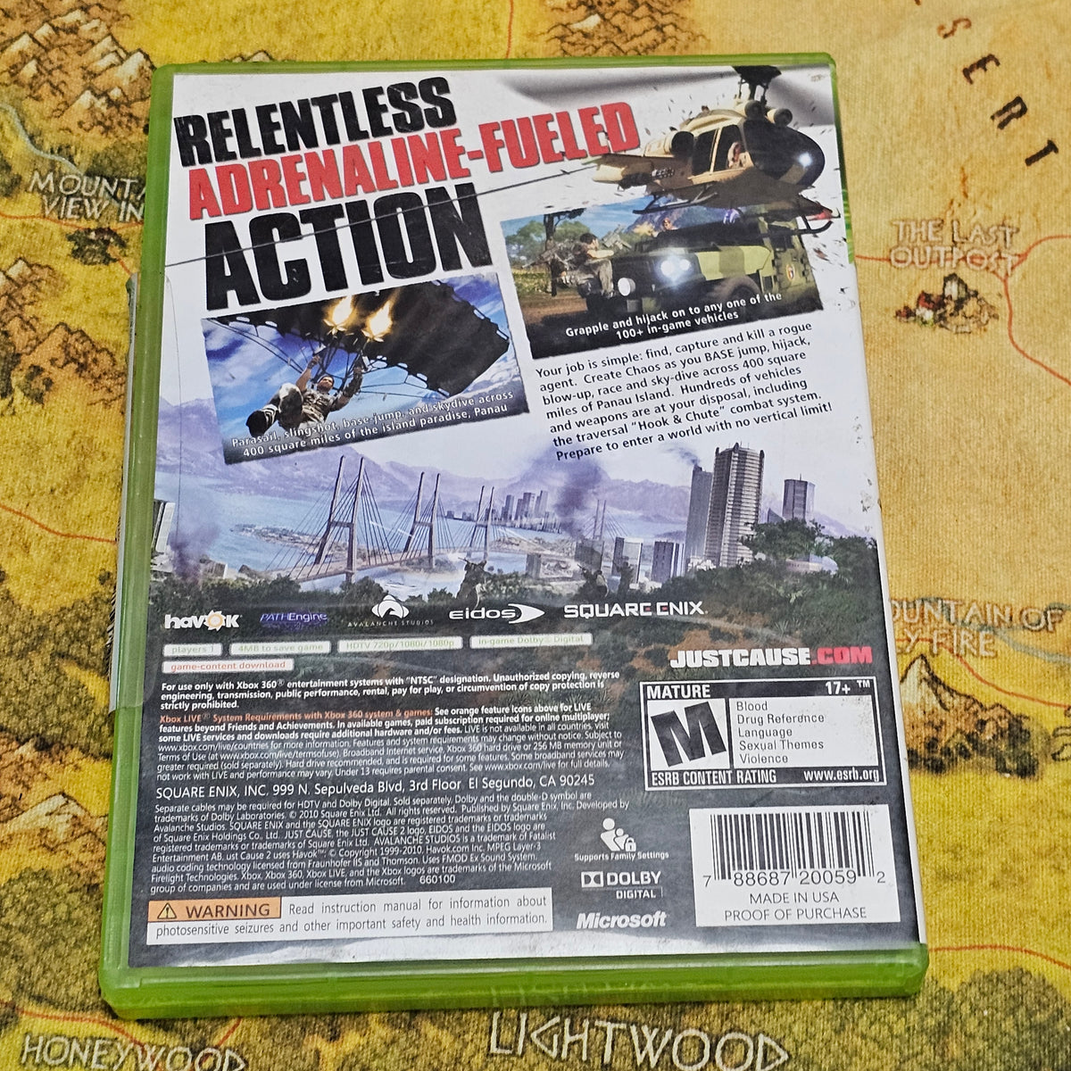033: Just Cause 2 - XBox 360