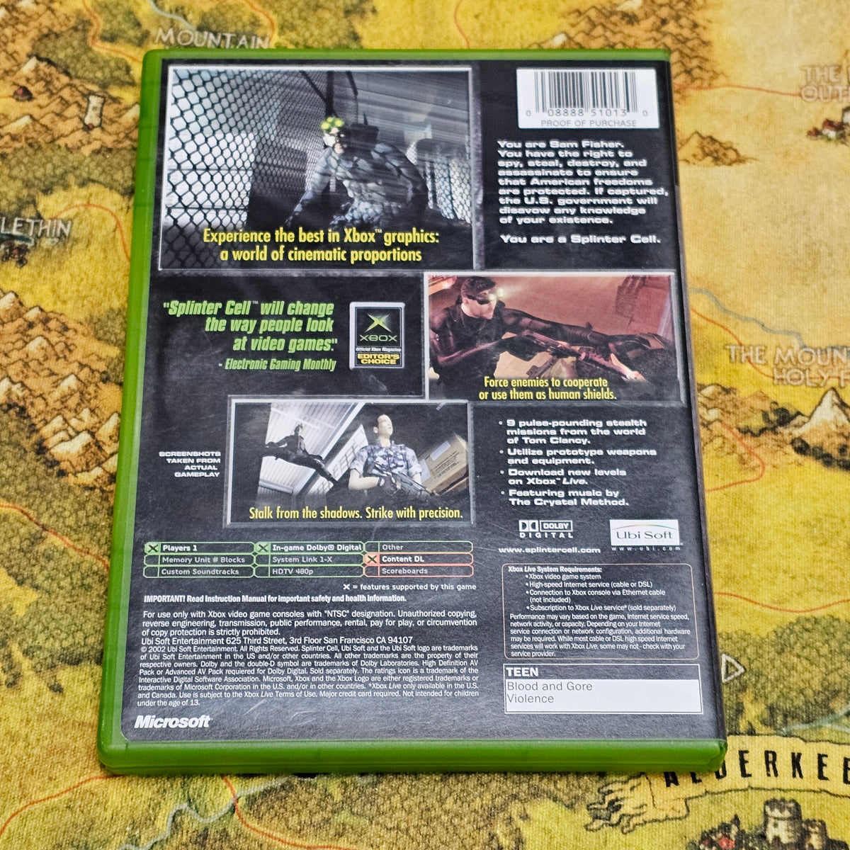 028: Tom Clancy's Splinter Cell - XBox