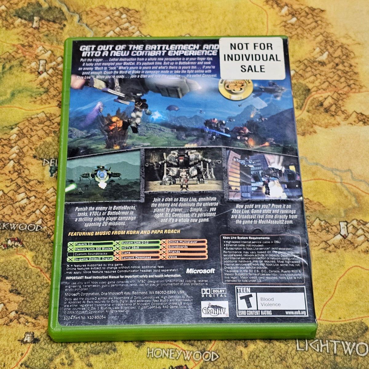 023: MechAssault 2: Lone Wolf - XBox