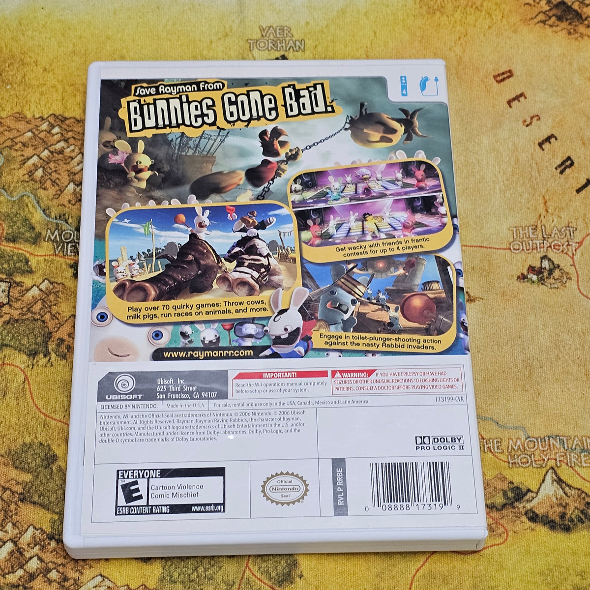 017: Rayman Raving Rabbids - Wii