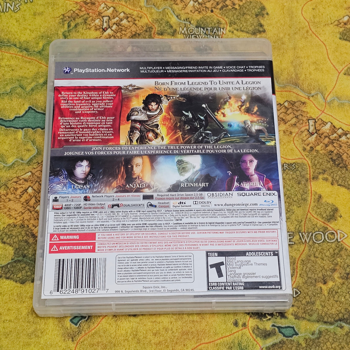 008: Dungeon Siege III - PS3