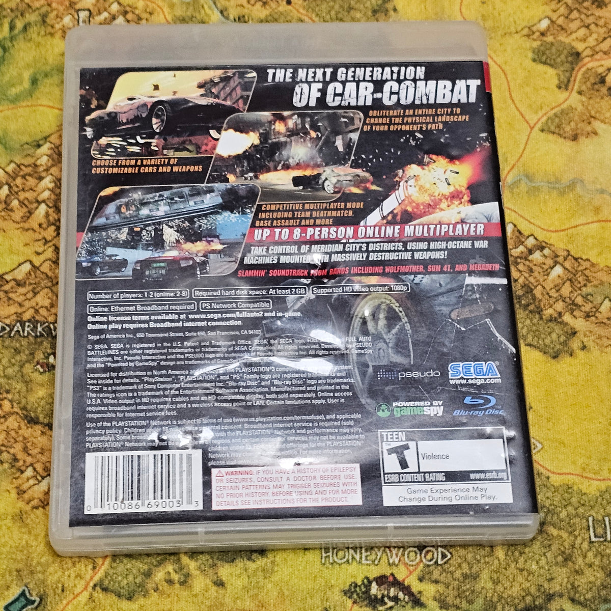 002: Full Auto 2: Battlelines - PS3