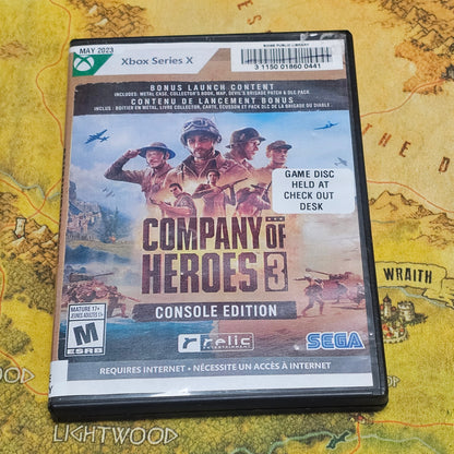 065: Company of Heroes 3 - XBox Series X