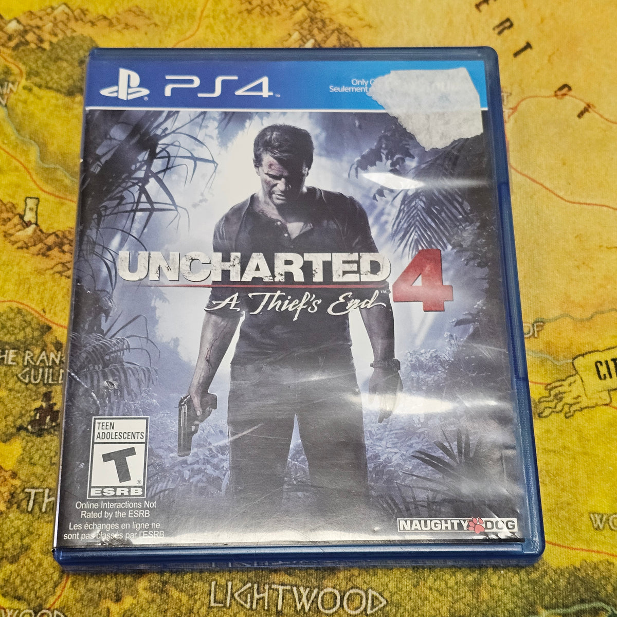 016: Uncharted 4: A Thief's End - PS4