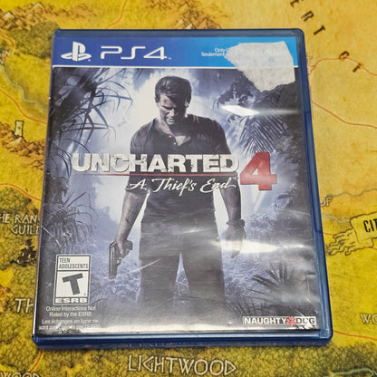 016: Uncharted 4: A Thief's End - PS4