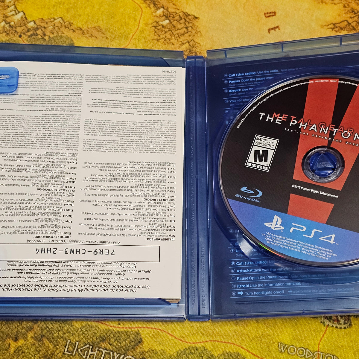 013: Metal Gear Solid V: The Phantom Pain - PS4