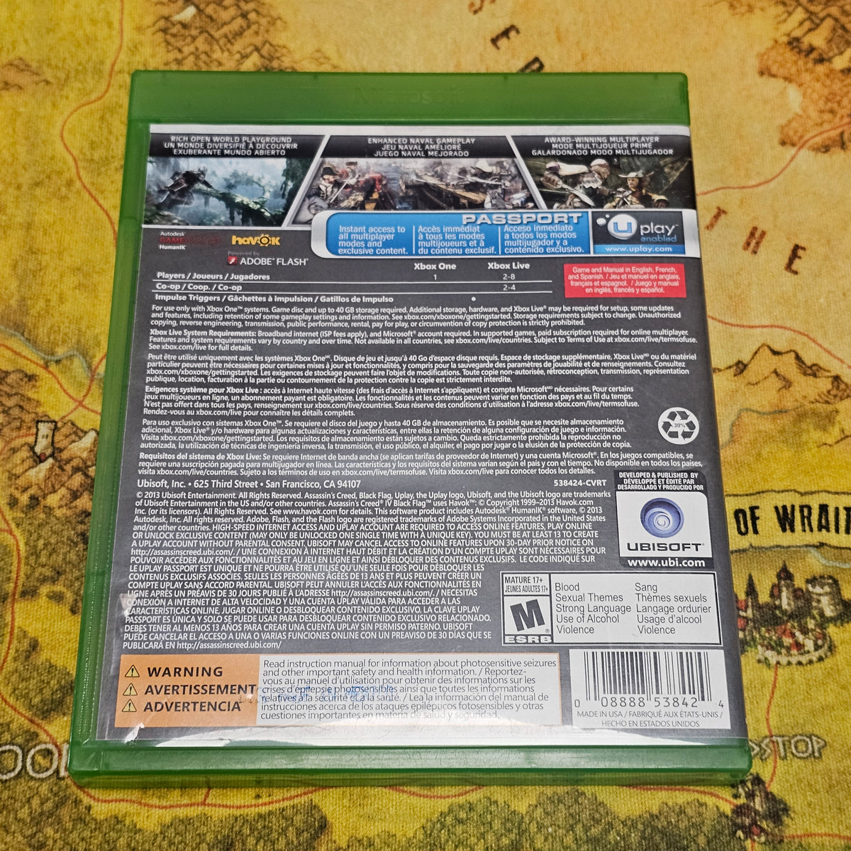 008: Assassin's Creed IV: Black Flag - XBox One