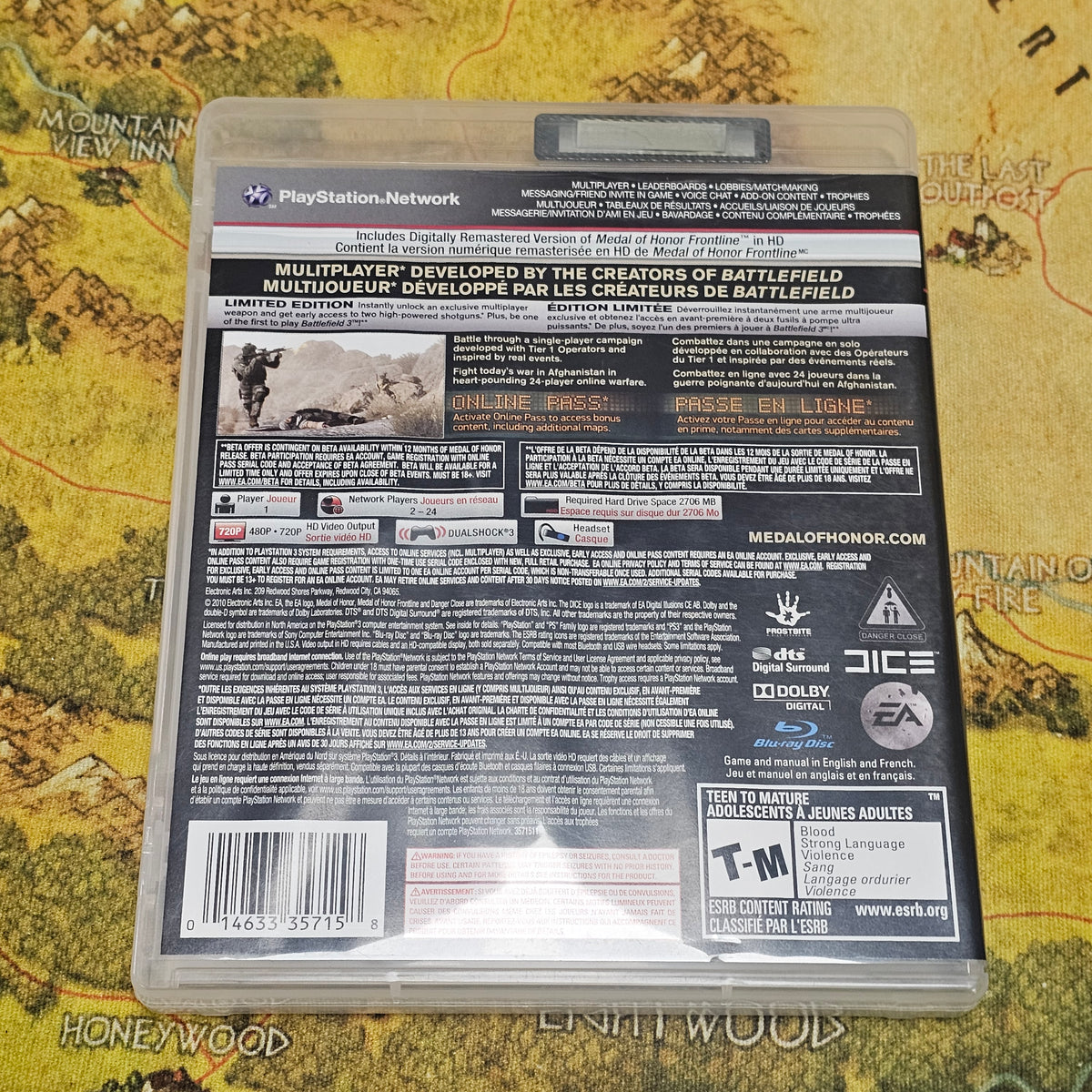 026: Medal of Honor - PS3