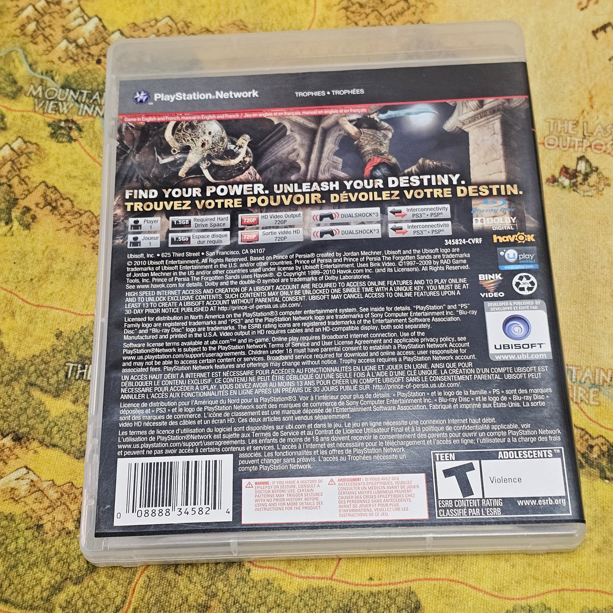 035: Prince of Persia: The Forgotten Sands - PS3