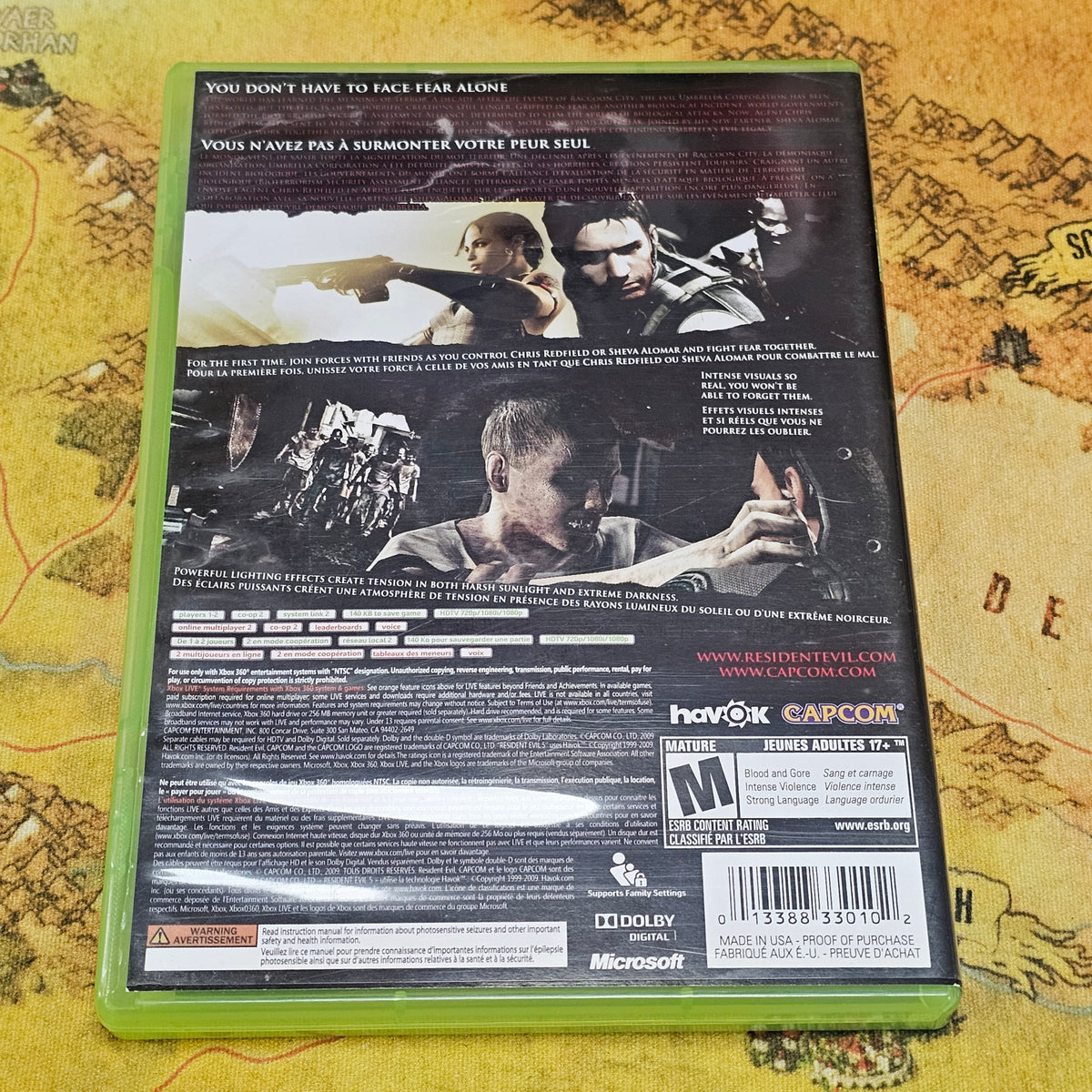 044: Resident Evil 5 - XBox 360