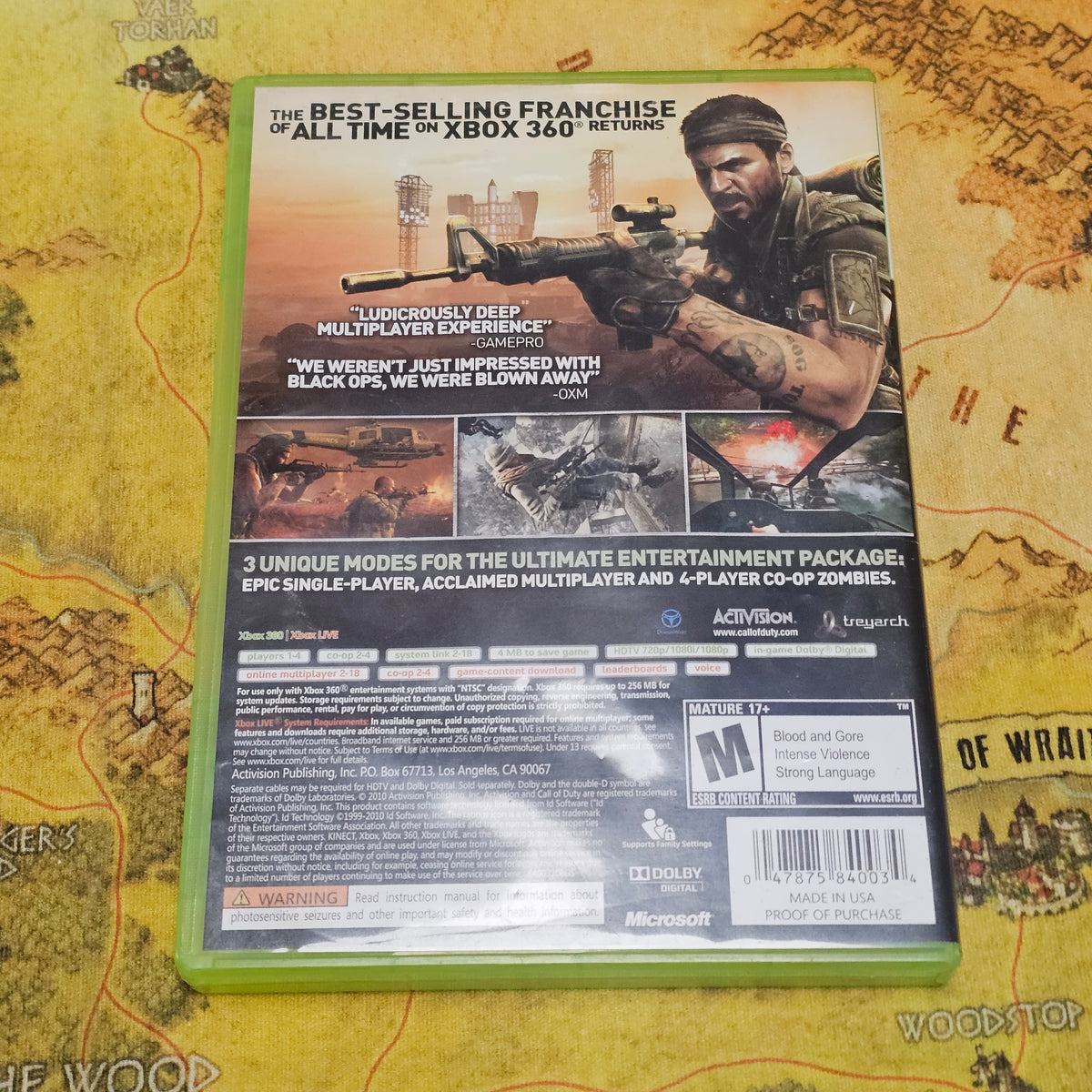 040: Call of Duty: Black Ops - XBox 360