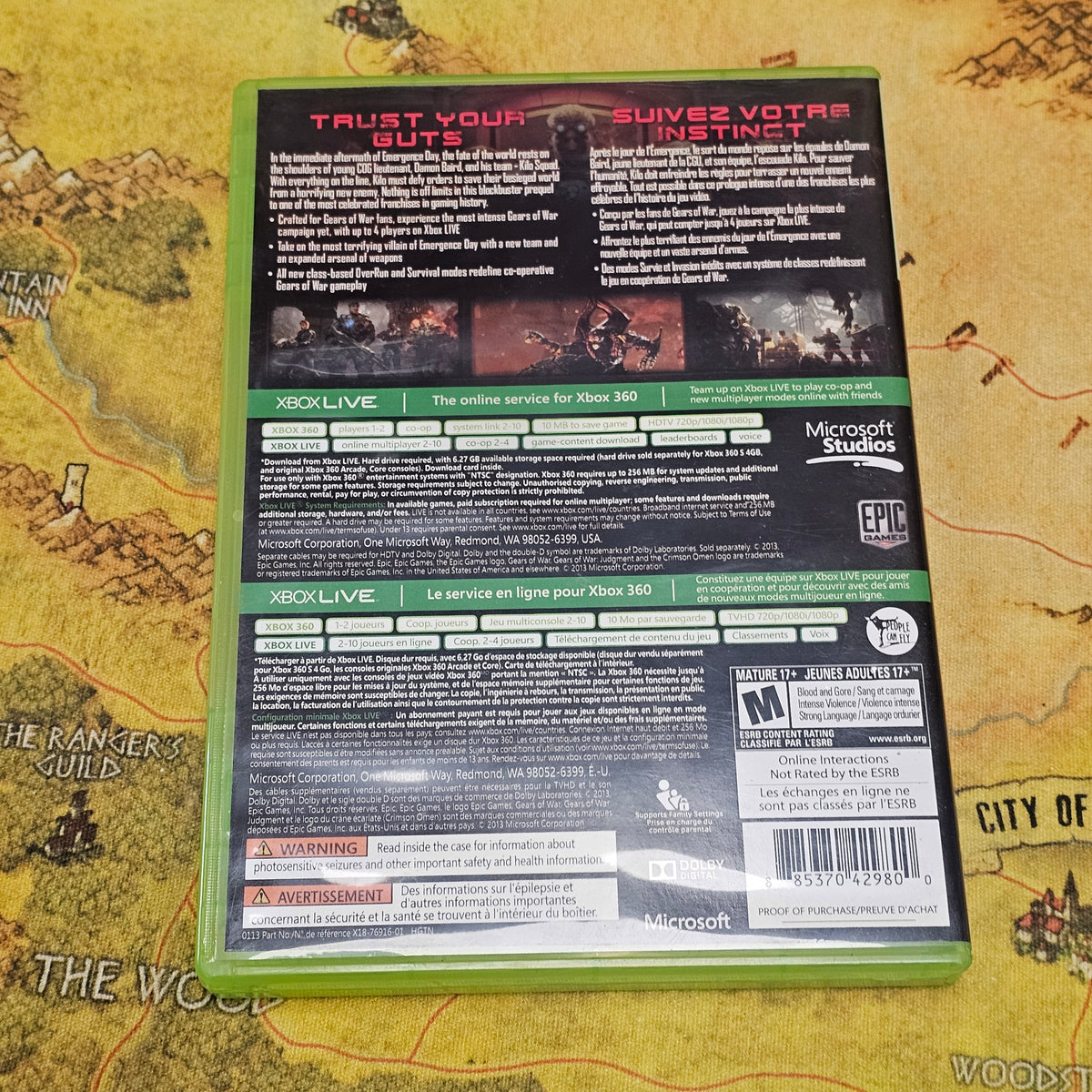 041: Gears of War: Judgment - XBox 360