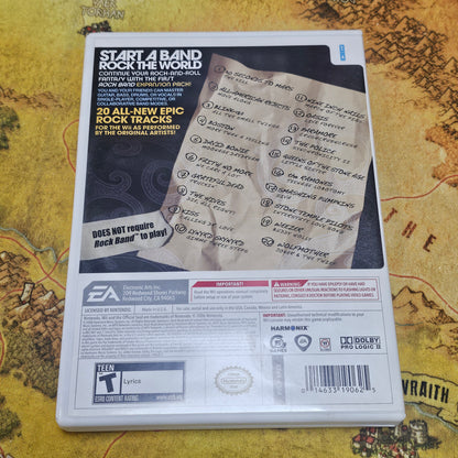 052: Rock Band Track Pack Vol 1 - Wii
