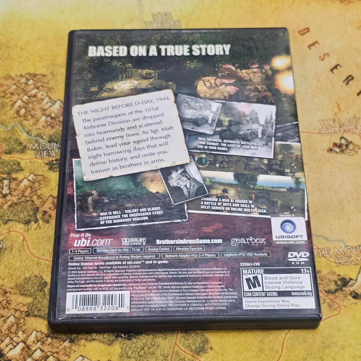 059: Brothers in Arms: Road to Hill 30 - PS2