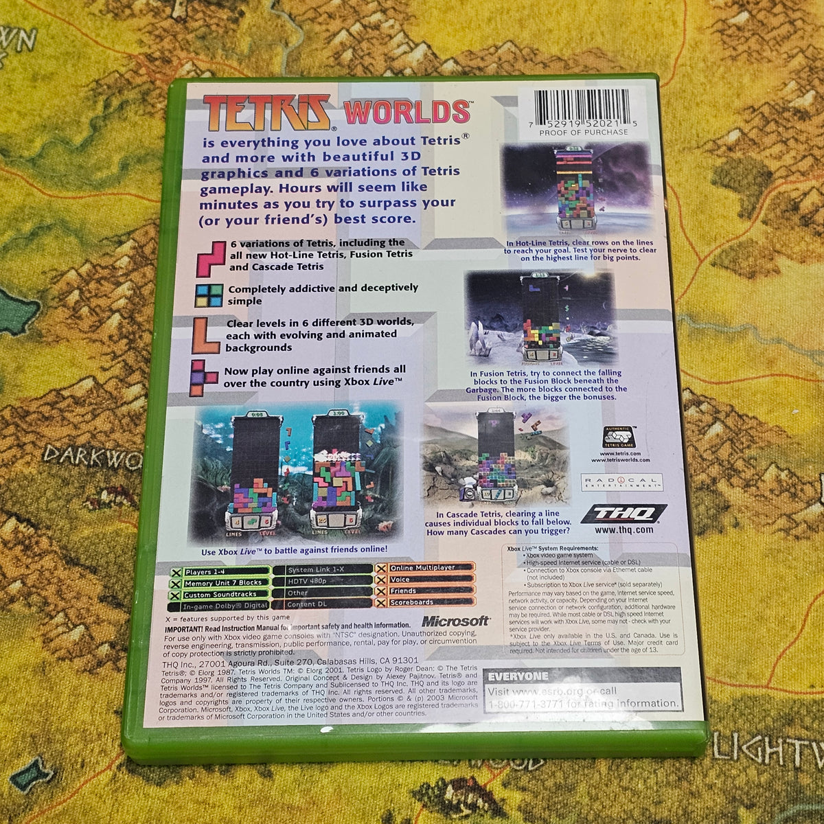 062: Tetris Worlds - XBox