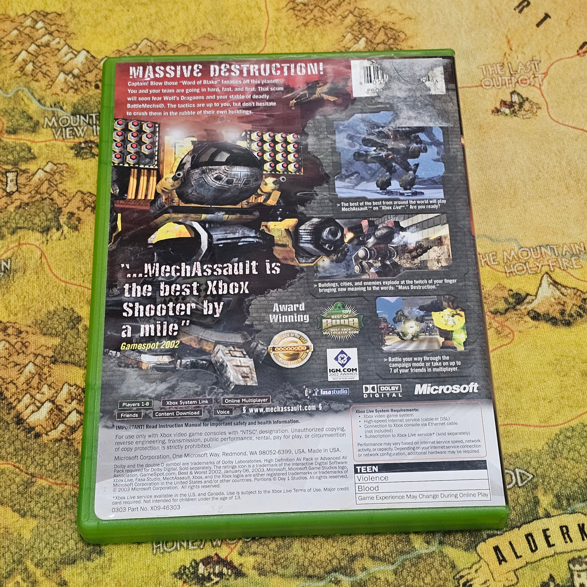 063: MechAssault - XBox