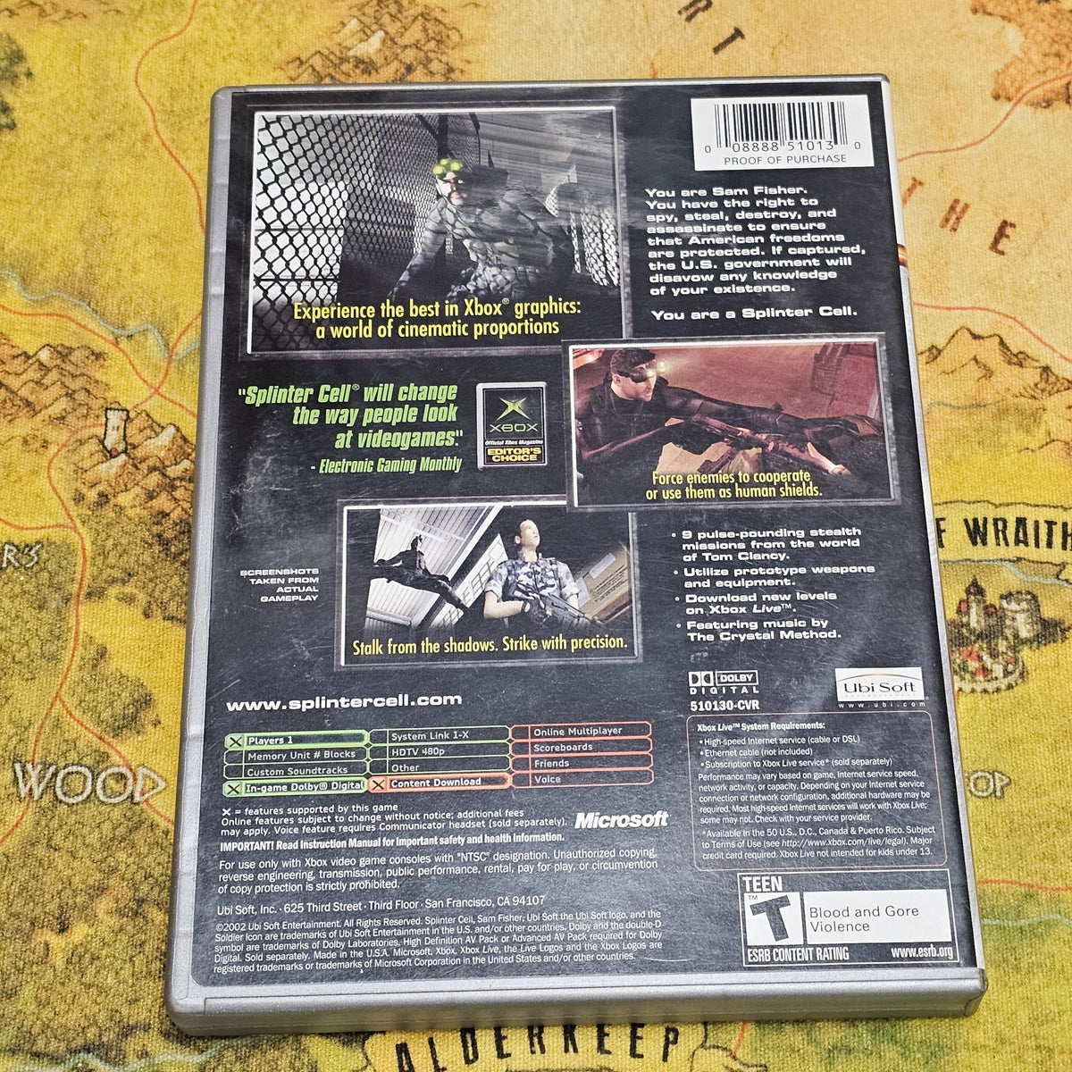 064: Tom Clancy's Splinter Cell - XBox