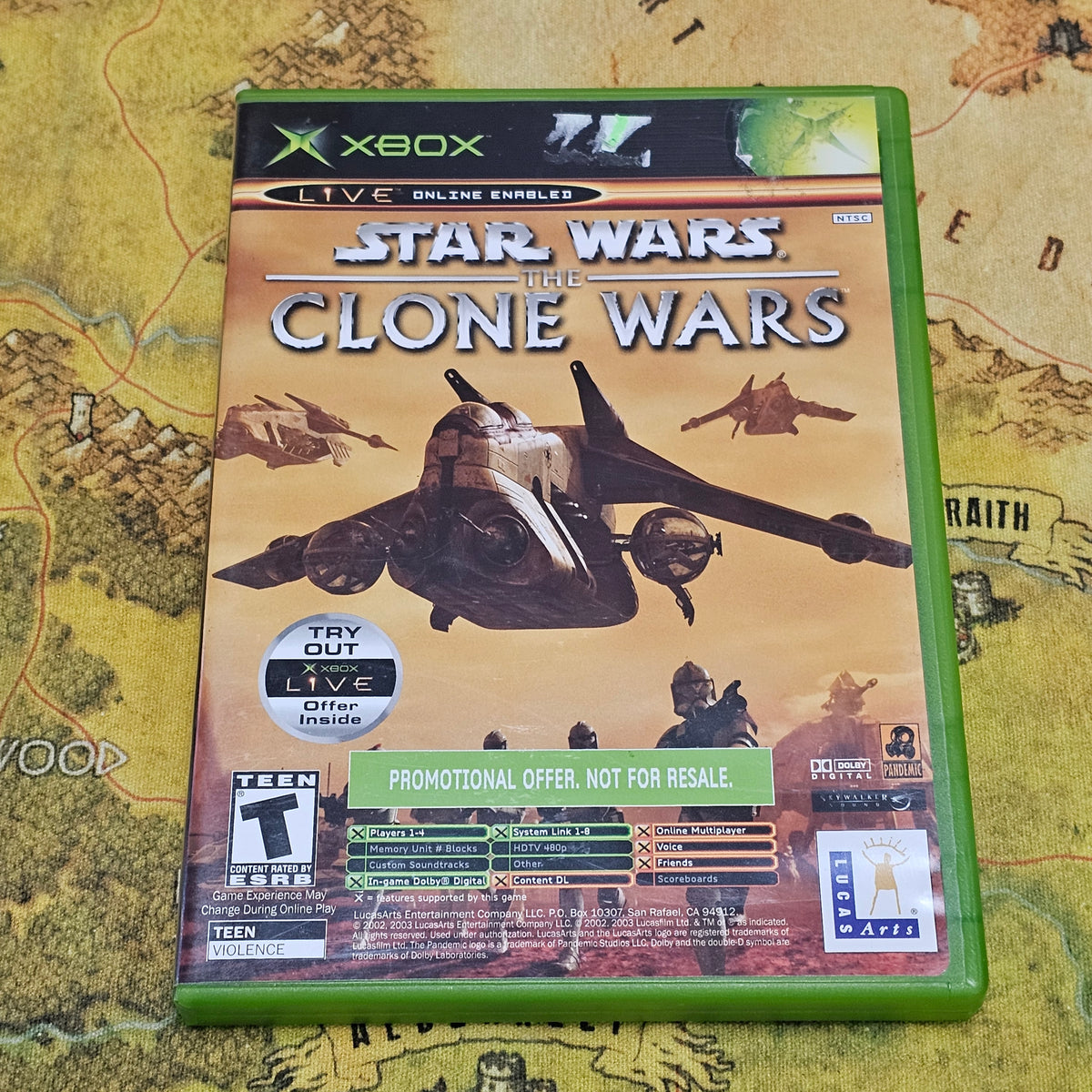 067: Star Wars Clone Wars / Tetris World - XBox