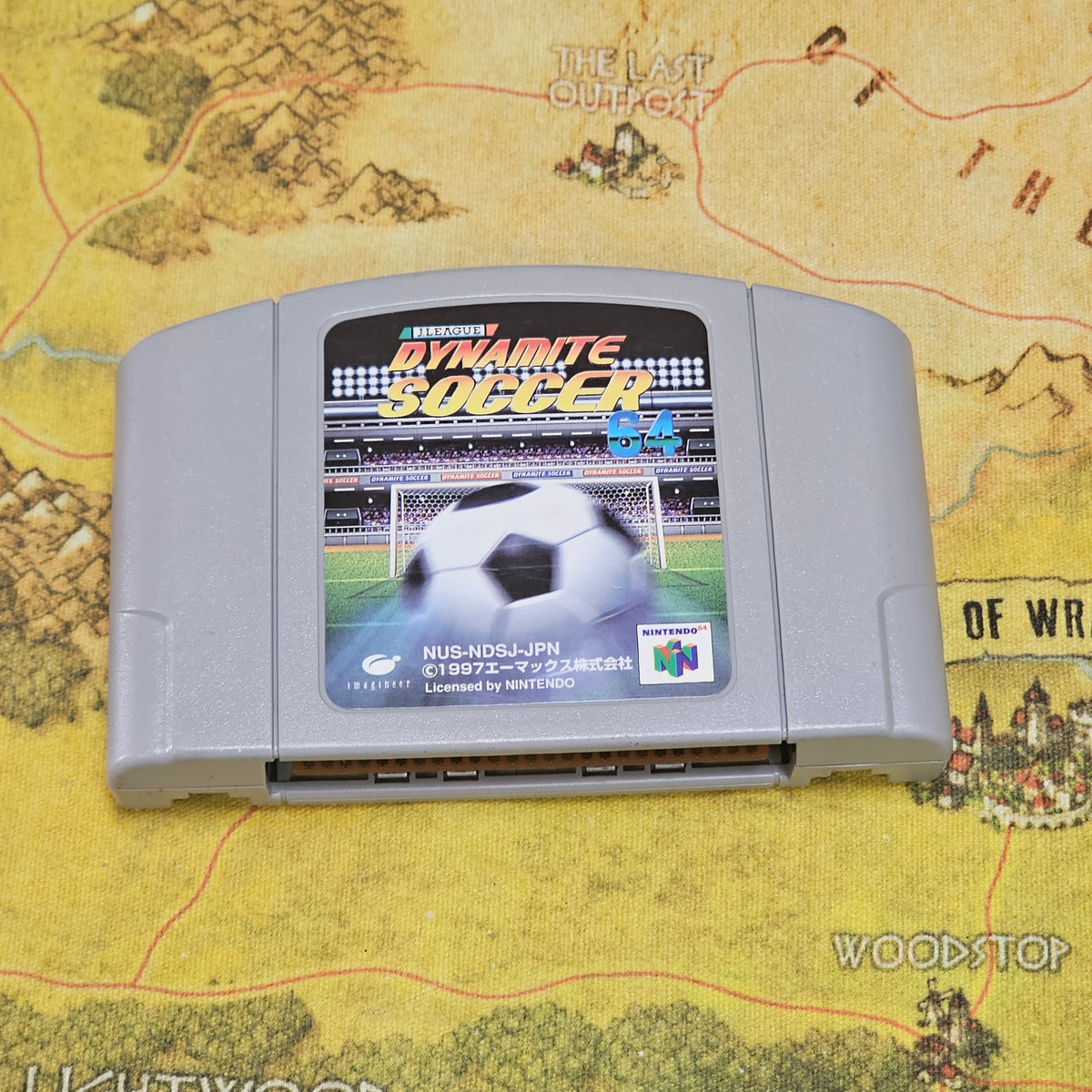 072: J.League Dynamite Soccer 64 (Japan Import) - N64