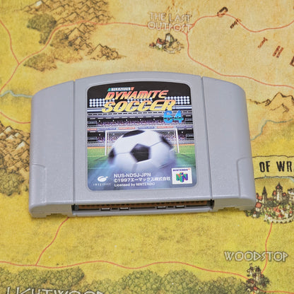 072: J.League Dynamite Soccer 64 (Japan Import) - N64