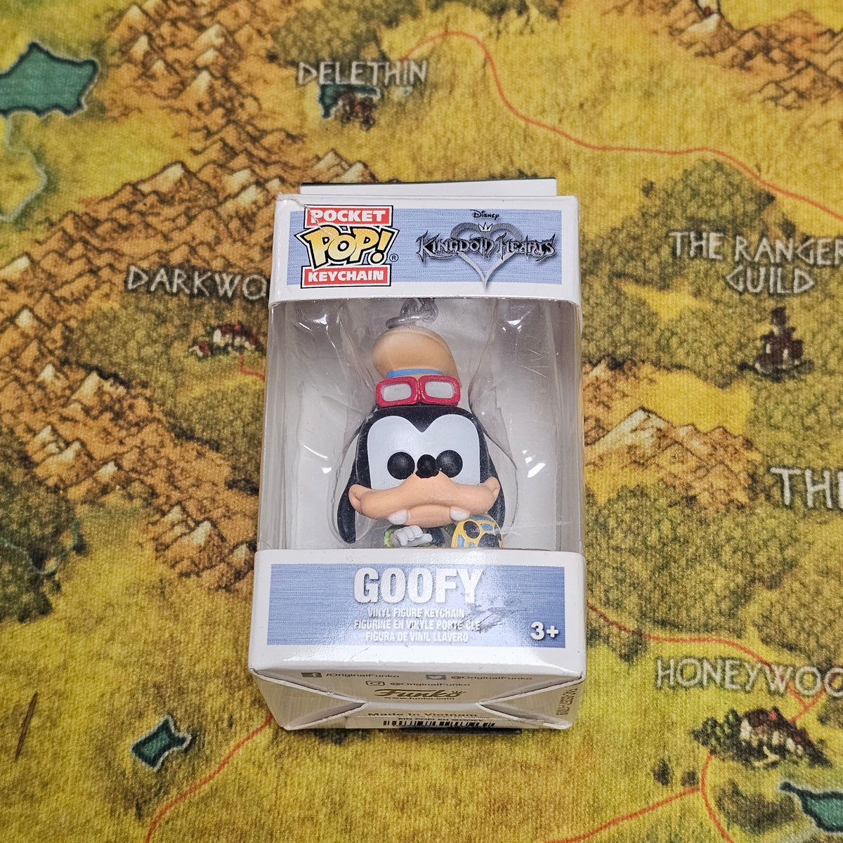 079: Kingdom Hearts Goofy Keychain