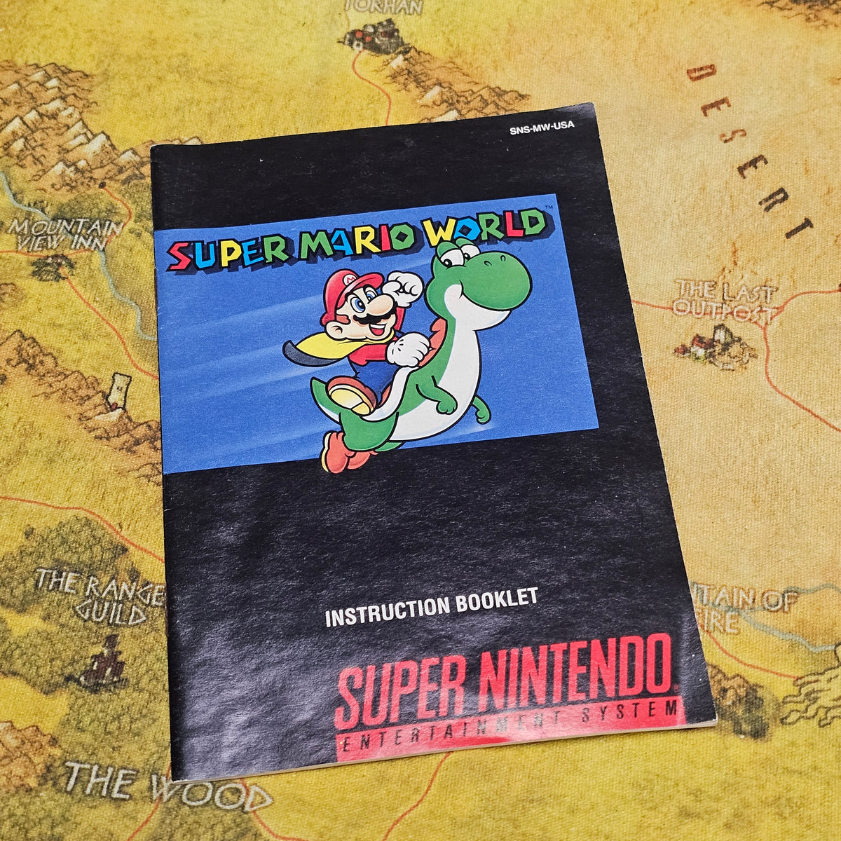 085: Manual: Super Mario World - SNES
