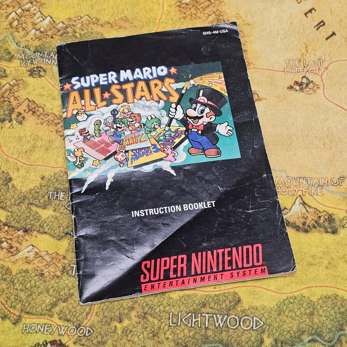 086: Manual: Super Mario All-Stars - SNES