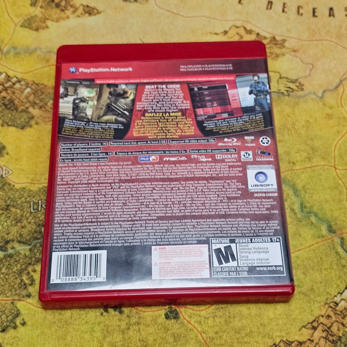007: Rainbow Six Vegas 2 - PS3