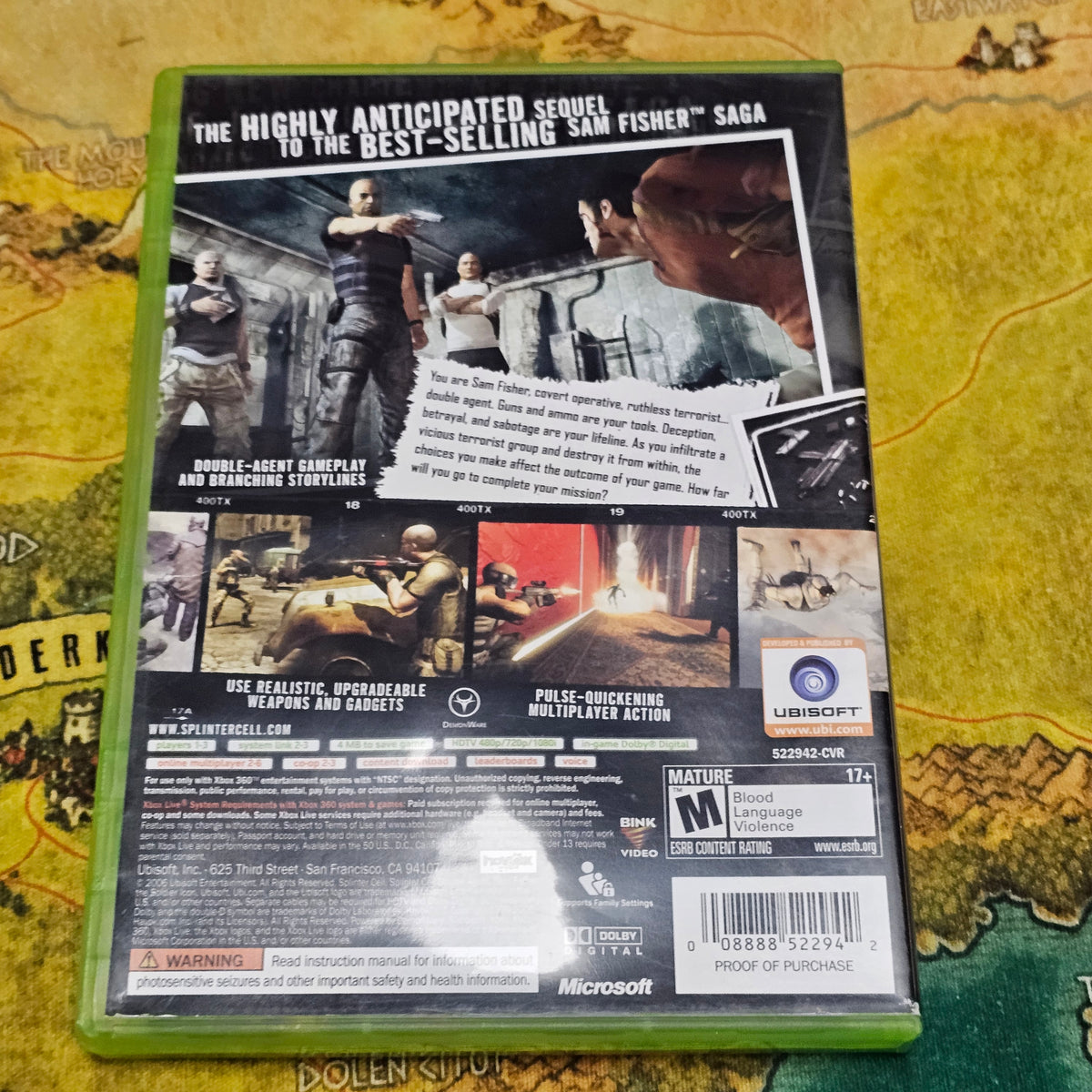 013: Splinter Cell Double Agent - XBox 360