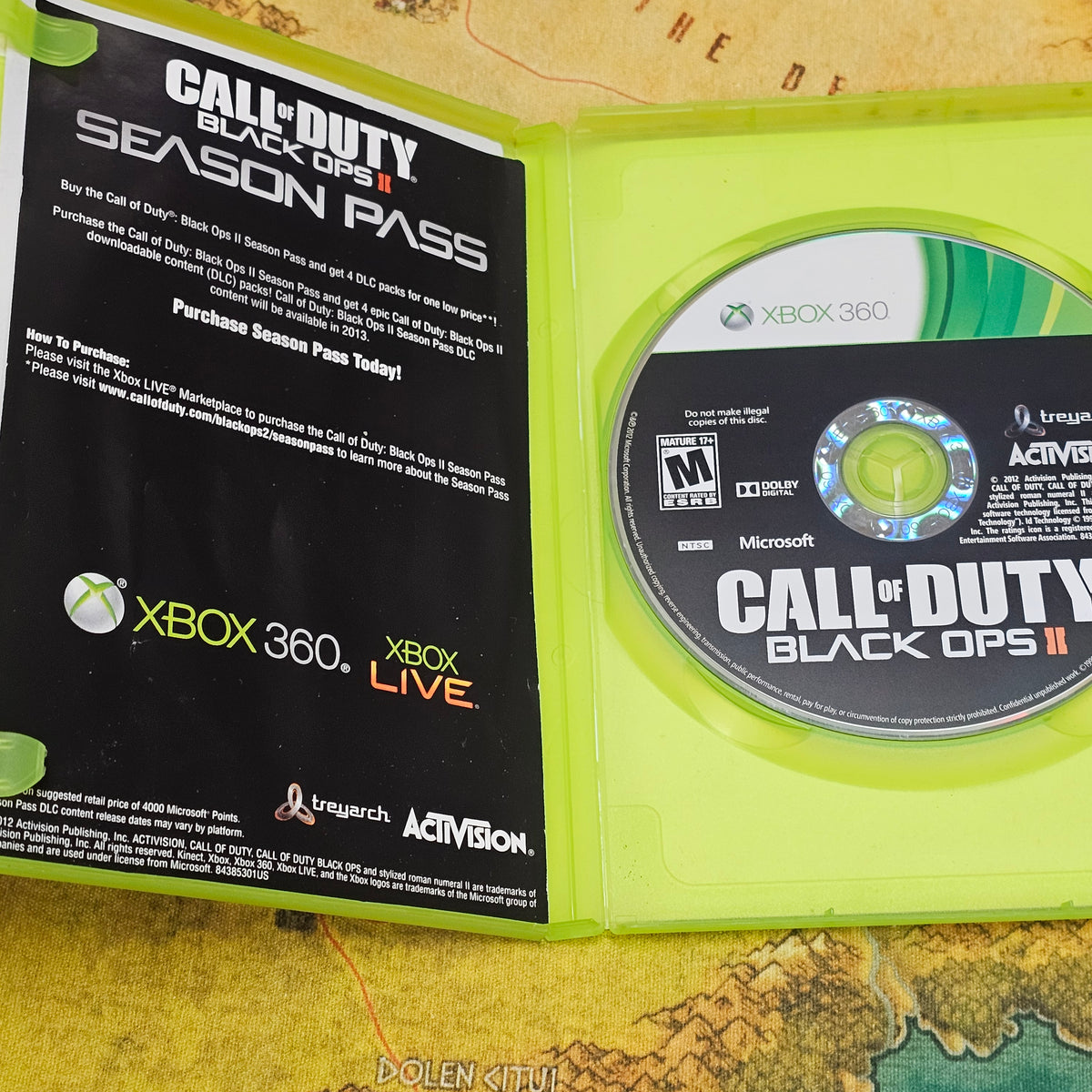 016: Call of Duty: Black Ops II - XBox 360
