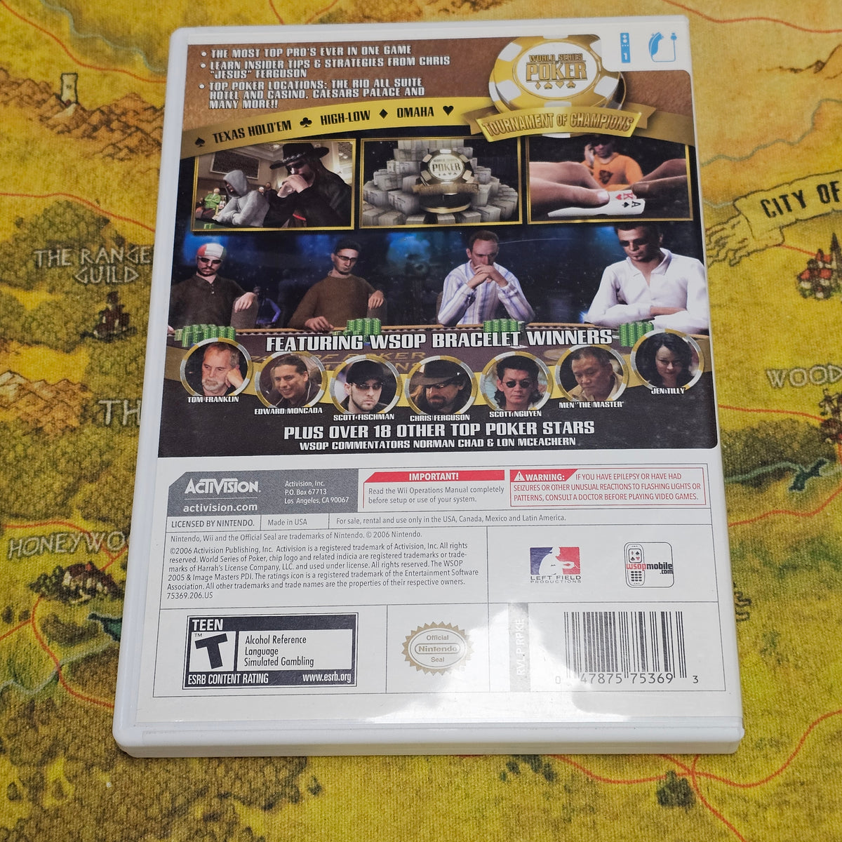 041: World Series of Poker: Tournament of Champions - Wii