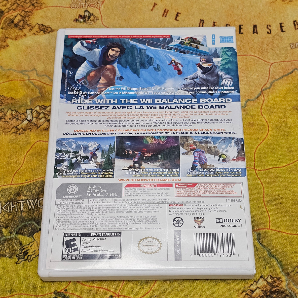 042: Shaun White Snowboarding Road Trip - Wii
