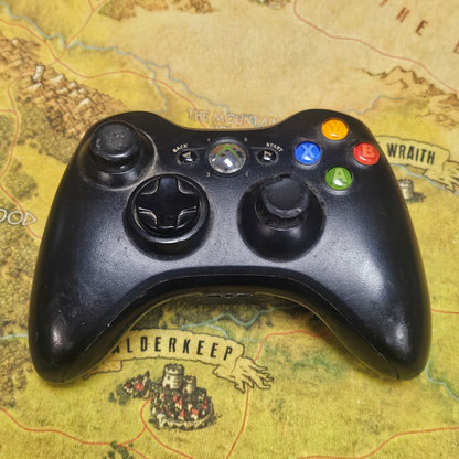 131: Black XBox 360 Controller